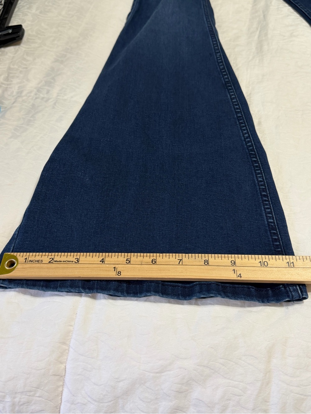 Free People We The Free Pull On Flare Jeans Size 30 Bell Bottom Stretch Denim - Picture 11 of 11